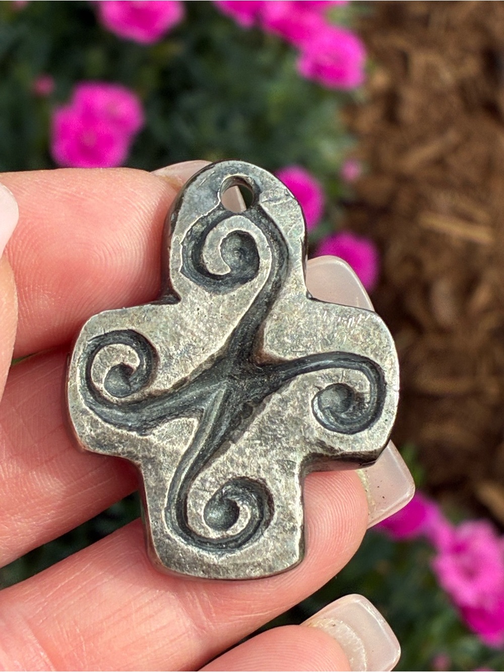 BEAUTIFUL UNIQUE DARNAS STERLING PENDANT! Gorgeous!